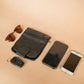 The Real McCaul Multi-Wallet Multi Wallet Belt Pouch - Kangaroo - With Shoulder Strap Australian Made Australian Owned Australian Made Leather Multi-Wallet Travel Belt Pouch (Kangaroo)