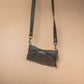 The Real McCaul Multi-Wallet Multi Wallet Belt Pouch - Kangaroo - With Shoulder Strap Australian Made Australian Owned Australian Made Leather Multi-Wallet Travel Belt Pouch (Kangaroo)