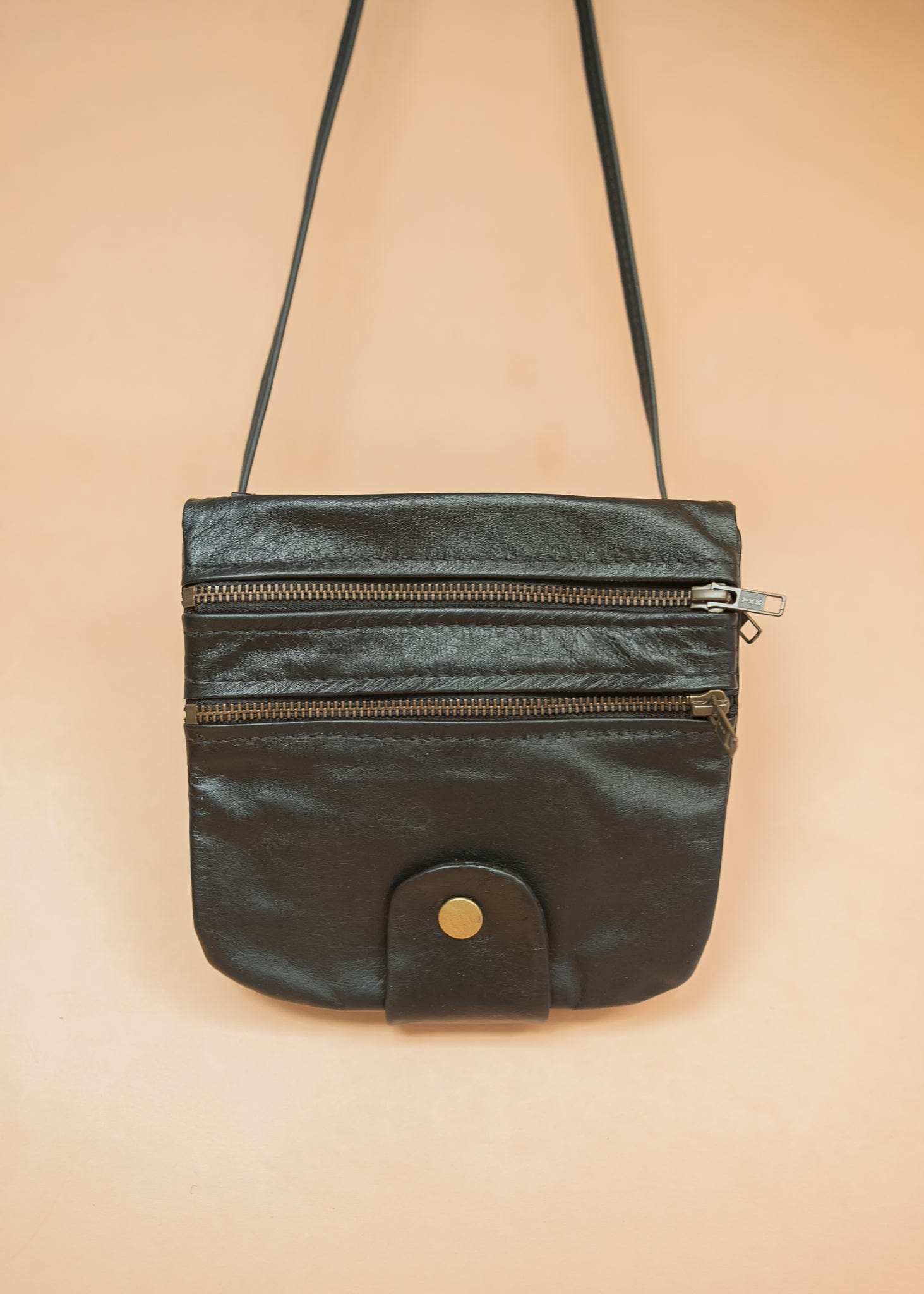 The Real McCaul Multi-Wallet Multi Wallet Belt Pouch - Kangaroo - With Shoulder Strap Australian Made Australian Owned Australian Made Leather Multi-Wallet Travel Belt Pouch (Kangaroo)