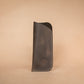 The Real McCaul Purses Dark Brown / Large Glasses Case Slip Australian Made Australian Owned Leather Glasses Case Slip Pouch Handmade in Australia