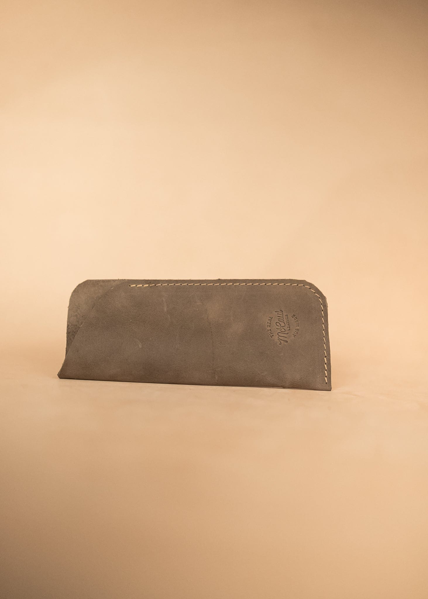 The Real McCaul Purses Glasses Case Slip Australian Made Australian Owned Leather Glasses Case Slip Pouch Handmade in Australia