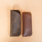 The Real McCaul Purses Glasses Case Slip Australian Made Australian Owned Leather Glasses Case Slip Pouch Handmade in Australia