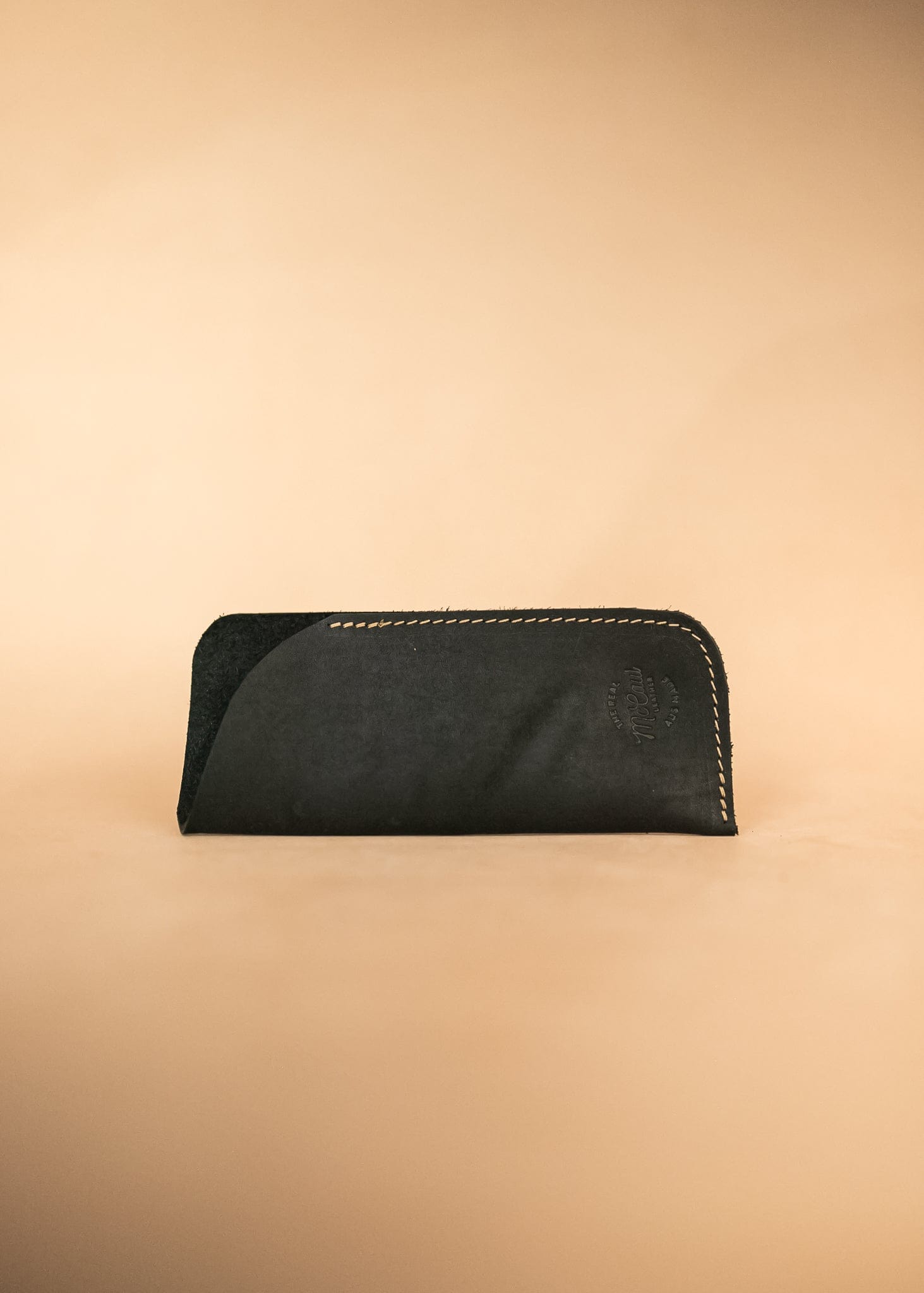 The Real McCaul Purses Glasses Case Slip Australian Made Australian Owned Leather Glasses Case Slip Pouch Handmade in Australia