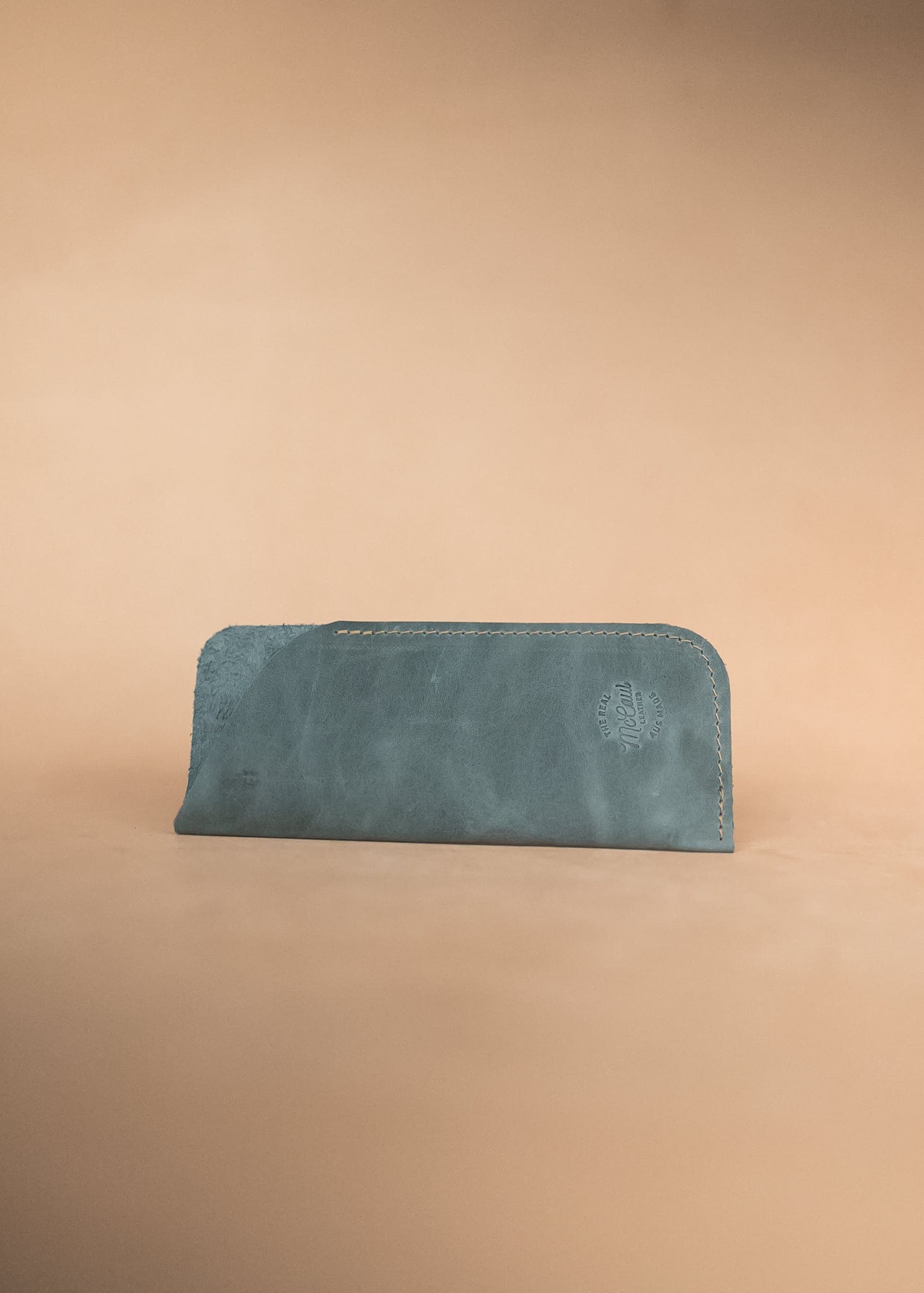 The Real McCaul Purses Glasses Case Slip Australian Made Australian Owned Leather Glasses Case Slip Pouch Handmade in Australia