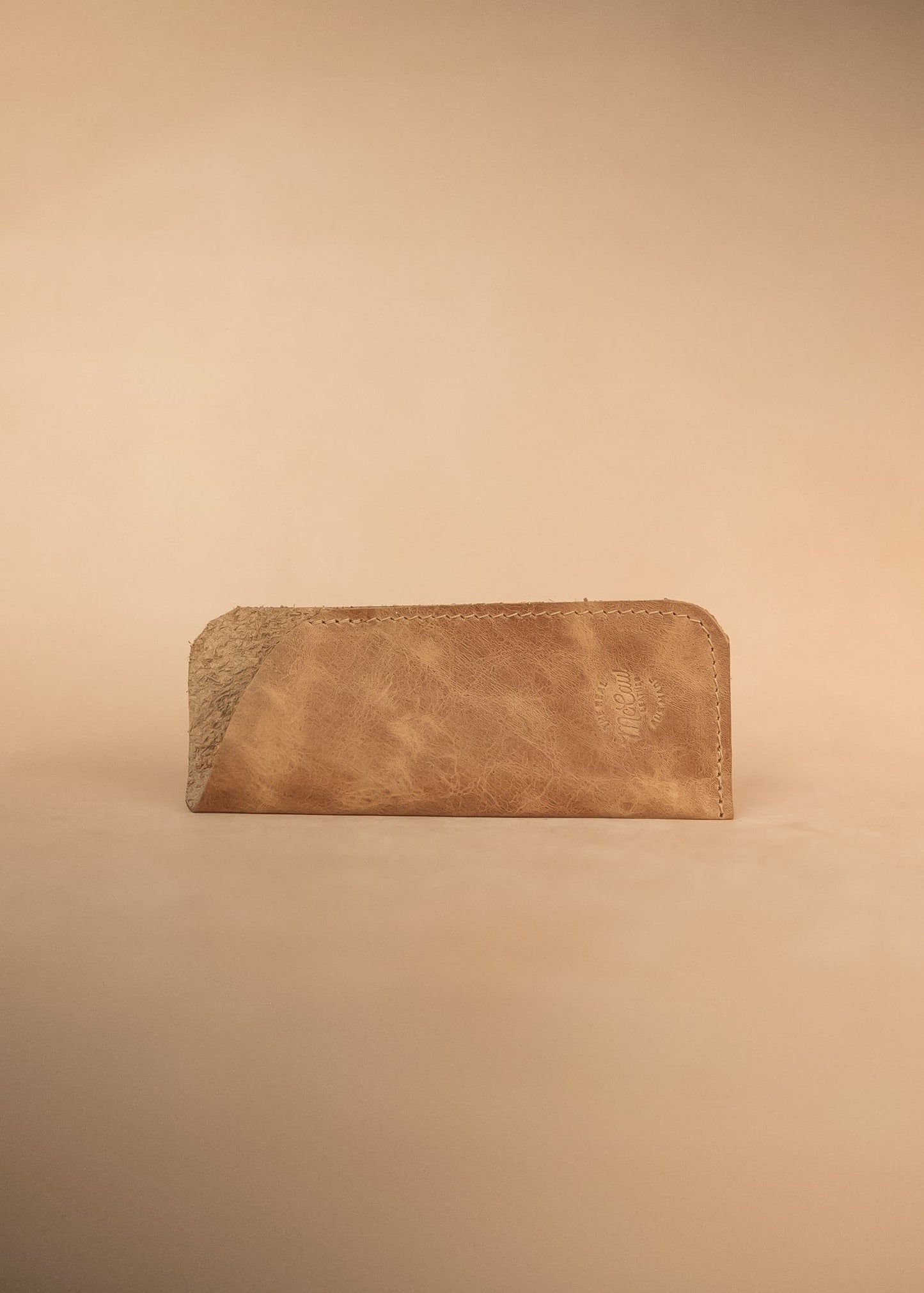 The Real McCaul Purses Glasses Case Slip Australian Made Australian Owned Leather Glasses Case Slip Pouch Handmade in Australia