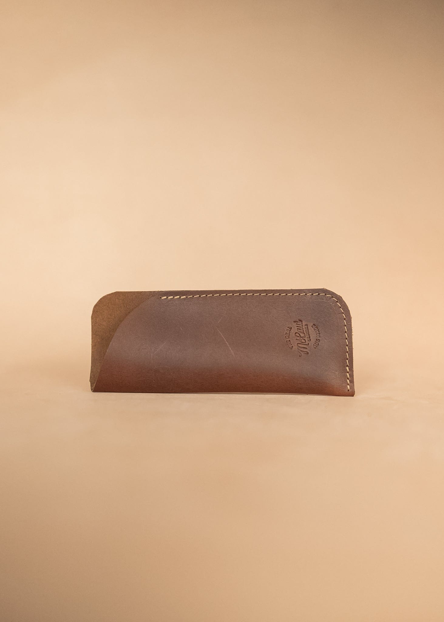 The Real McCaul Purses Glasses Case Slip Australian Made Australian Owned Leather Glasses Case Slip Pouch Handmade in Australia