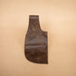 The Real McCaul Purses Marble Brown Tool/Phone Pouch Holder for Belt Australian Made Australian Owned Leather Belt Pouch for Phone/Sunglasses Australian Made