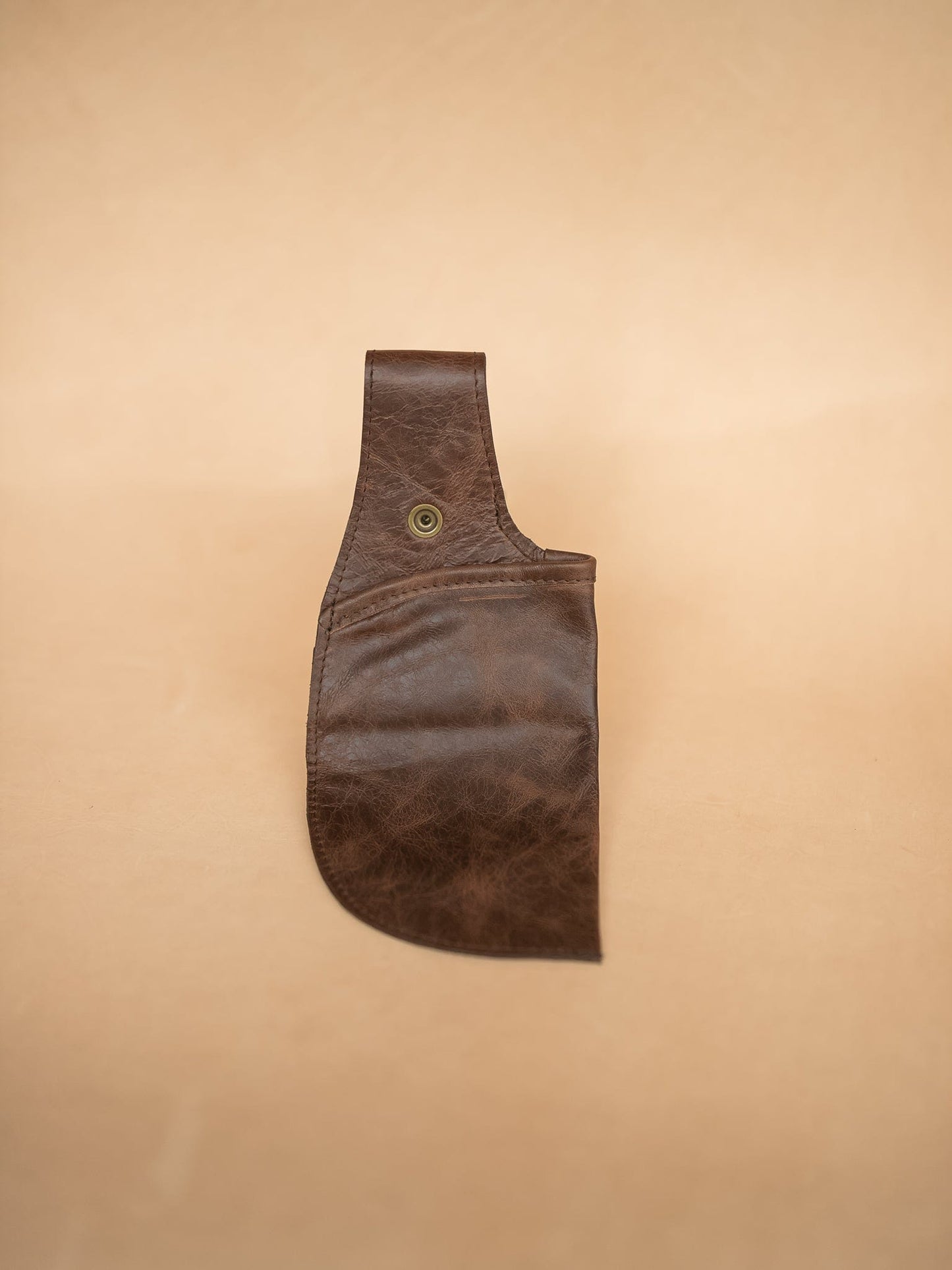 The Real McCaul Purses Marble Brown Tool/Phone Pouch Holder for Belt Australian Made Australian Owned Leather Belt Pouch for Phone/Sunglasses Australian Made