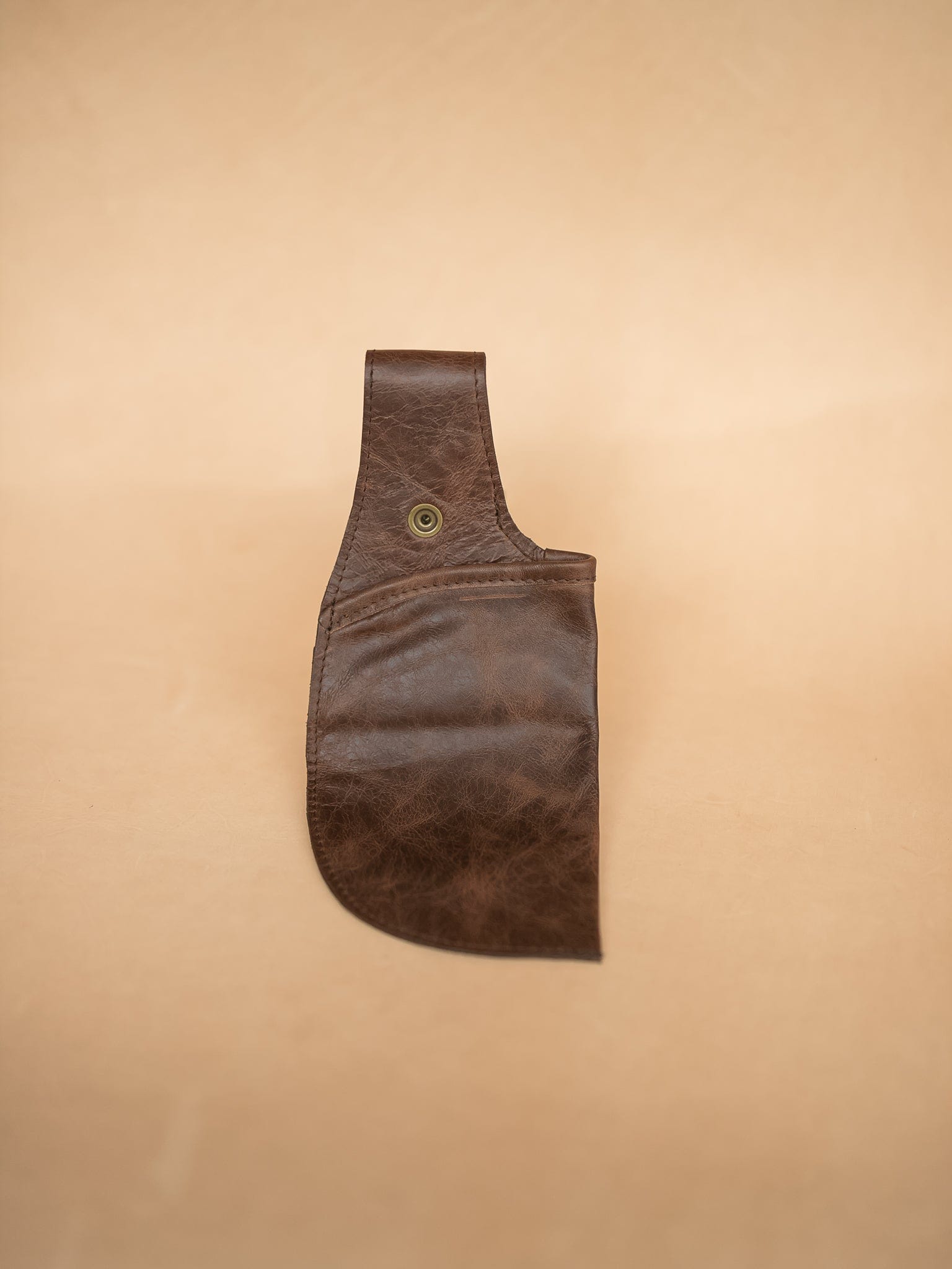 The Real McCaul Purses Marble Brown Tool/Phone Pouch Holder for Belt Australian Made Australian Owned Leather Belt Pouch for Phone/Sunglasses Australian Made
