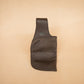 The Real McCaul Purses Mottle Brown Tool/Phone Pouch Holder for Belt Australian Made Australian Owned Leather Belt Pouch for Phone/Sunglasses Australian Made
