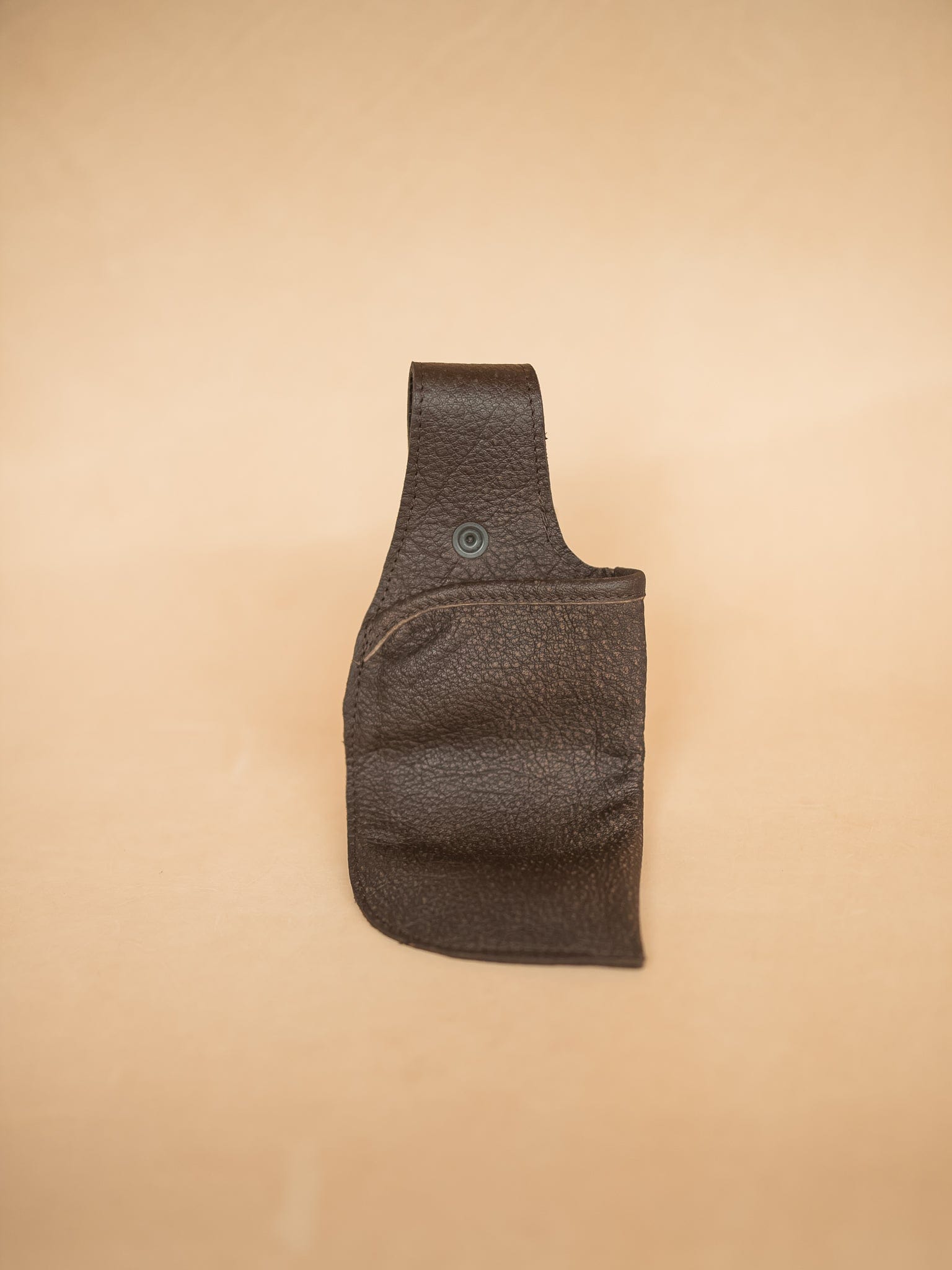 The Real McCaul Purses Mottle Brown Tool/Phone Pouch Holder for Belt Australian Made Australian Owned Leather Belt Pouch for Phone/Sunglasses Australian Made