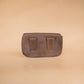 The Real McCaul Purses Phone Pouch Holder for Belt - Horizontal - Cowhide Australian Made Australian Owned Leather Belt Pouch for Phone/Sunglasses Australian Made