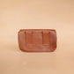 The Real McCaul Purses Phone Pouch Holder for Belt - Horizontal - Cowhide Australian Made Australian Owned Leather Belt Pouch for Phone/Sunglasses Australian Made