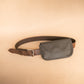The Real McCaul Purses Phone Pouch Holder for Belt - Horizontal - Kangaroo Australian Made Australian Owned Leather Belt Pouch for Phone/Sunglasses Australian Made
