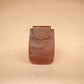 The Real McCaul Purses Phone Pouch Holder for Belt - Vertical - Cowhide Australian Made Australian Owned Leather Belt Pouch for Phone/Sunglasses Australian Made