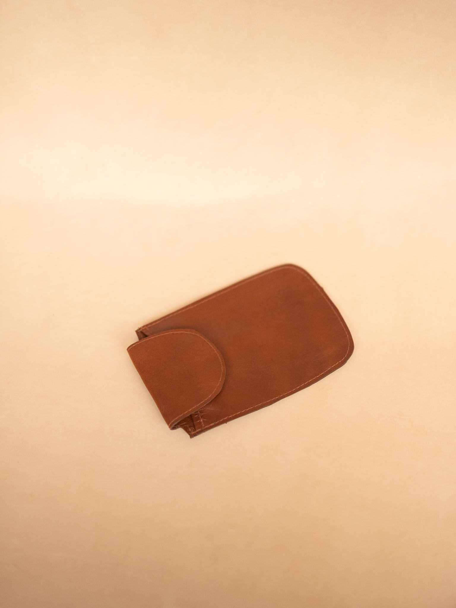 The Real McCaul Purses Phone Pouch Holder for Belt - Vertical - Cowhide Australian Made Australian Owned Leather Belt Pouch for Phone/Sunglasses Australian Made