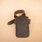 The Real McCaul Purses Phone Pouch Holder for Belt - Vertical - Cowhide Australian Made Australian Owned Leather Belt Pouch for Phone/Sunglasses Australian Made