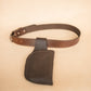 The Real McCaul Purses Tool/Phone Pouch Holder for Belt Australian Made Australian Owned Leather Belt Pouch for Phone/Sunglasses Australian Made