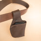 The Real McCaul Purses Tool/Phone Pouch Holder for Belt Australian Made Australian Owned Leather Belt Pouch for Phone/Sunglasses Australian Made