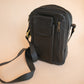 The Real McCaul Shoulder Bags The Darren Bag - Cowhide - Black Australian Made Australian Owned Large Men's Organiser Man Bag Leather Made In Australia