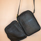 The Real McCaul Shoulder Bags The Darren Bag - Cowhide - Black Australian Made Australian Owned Large Men's Organiser Man Bag Leather Made In Australia