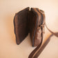 The Real McCaul Shoulder Bags The Darren Man Bag - Cowhide - Premium Marble Brown Australian Made Australian Owned Large Men's Organiser Man Bag Leather Made In Australia