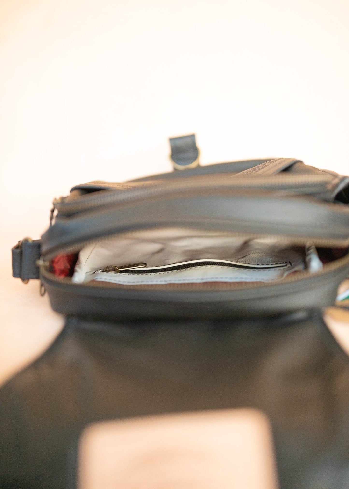 The Real McCaul Shoulder Bags The Pat Manbag - Cowhide - Black Australian Made Australian Owned Australian Made Leather Manbag in Kangaroo or Cowhide Leather