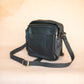 The Real McCaul Shoulder Bags The Pat Manbag - Cowhide - Black Australian Made Australian Owned Australian Made Leather Manbag in Kangaroo or Cowhide Leather