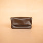 The Real McCaul Tobacco Pouches Burgundy / Inside Tobacco Pouch - Kangaroo Australian Made Australian Owned Leather Tobacco Pouch Australian Made Kangaroo & Cowhide Leather