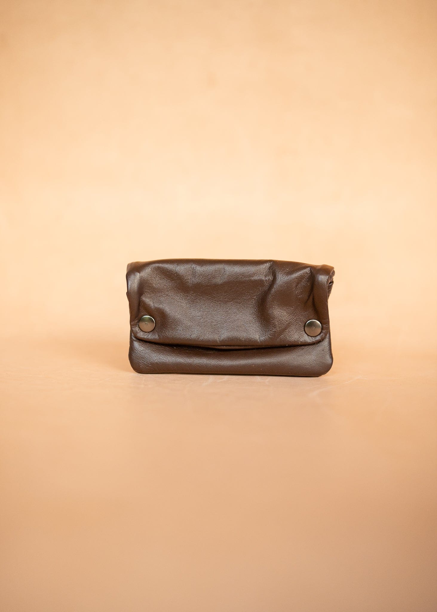 The Real McCaul Tobacco Pouches Burgundy / Outside Tobacco Pouch - Kangaroo Australian Made Australian Owned Leather Tobacco Pouch Australian Made Kangaroo & Cowhide Leather