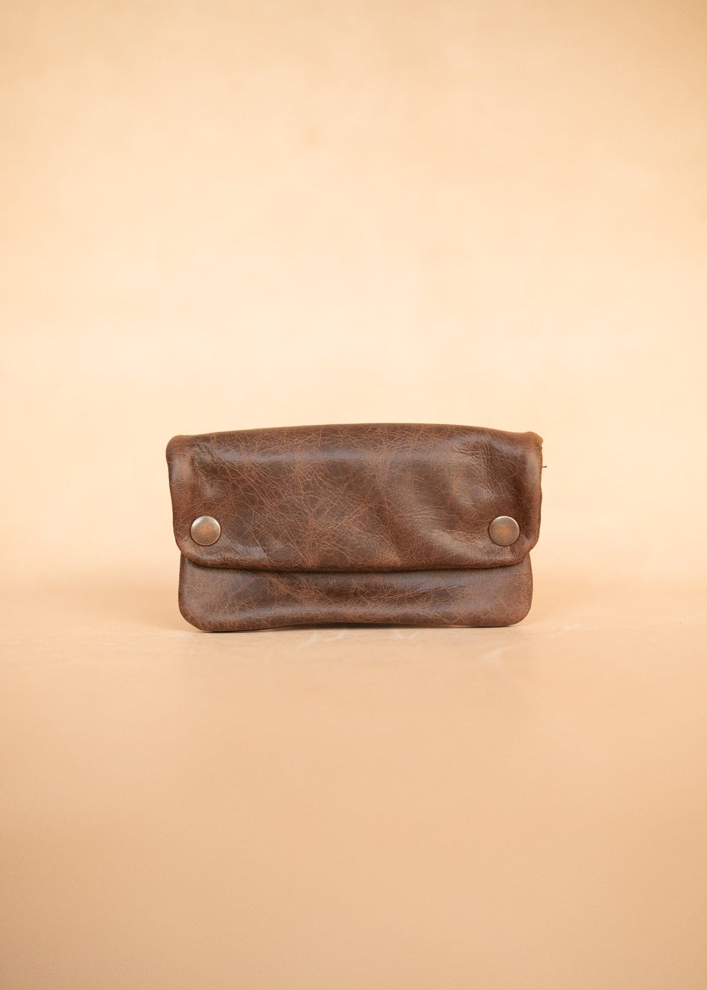 The Real McCaul Tobacco Pouches Premium Marble Brown / Outside Tobacco Pouch - Cowhide Australian Made Australian Owned Leather Tobacco Pouch Australian Made Kangaroo & Cowhide Leather