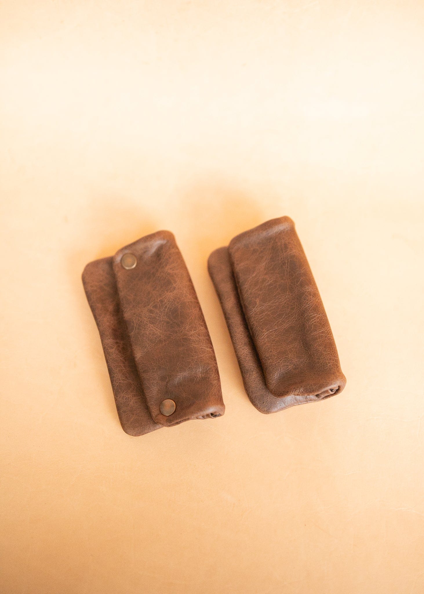 The Real McCaul Tobacco Pouches Tobacco Pouch - Cowhide Australian Made Australian Owned Leather Tobacco Pouch Australian Made Kangaroo & Cowhide Leather