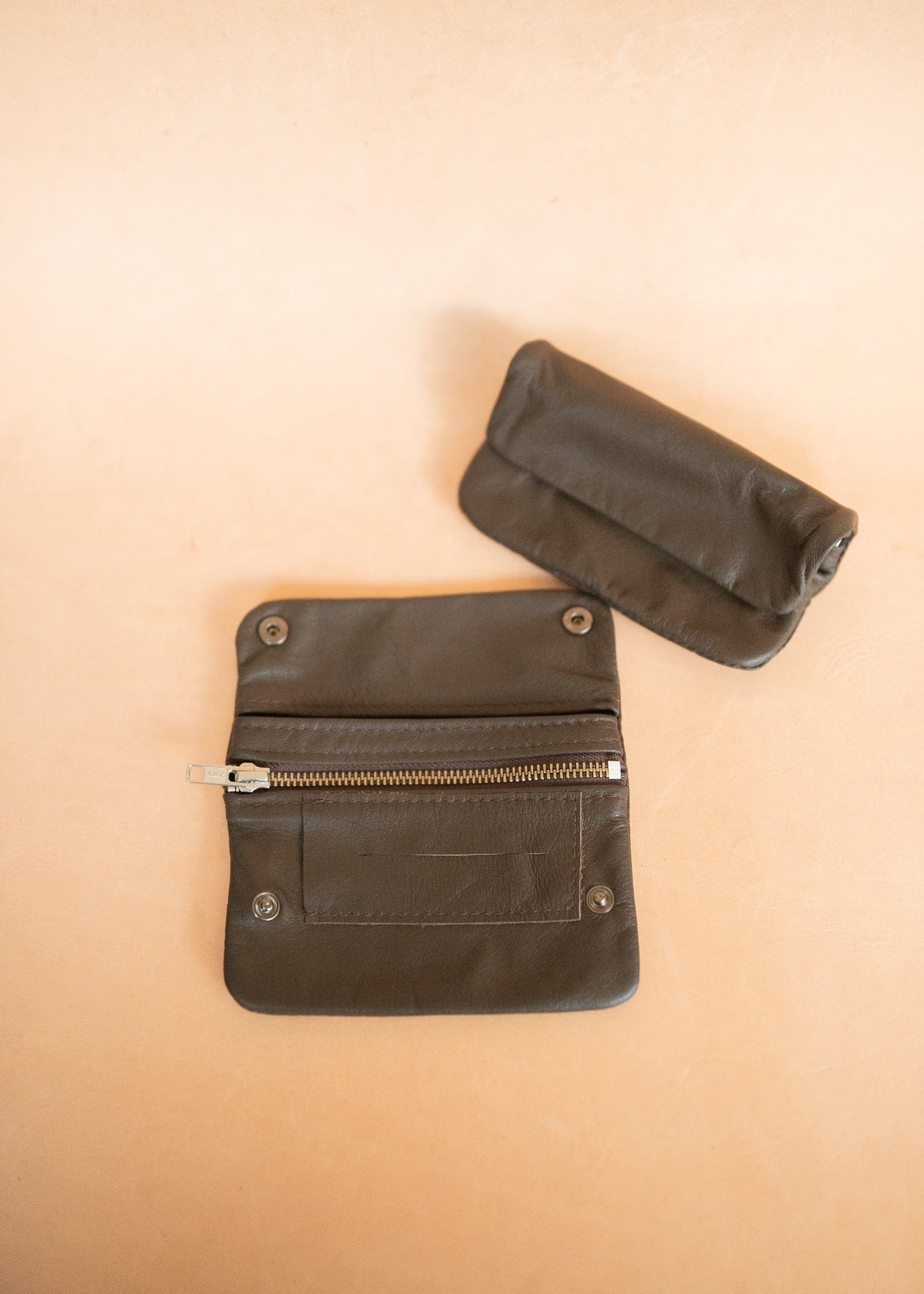 The Real McCaul Tobacco Pouches Tobacco Pouch - Cowhide Australian Made Australian Owned Leather Tobacco Pouch Australian Made Kangaroo & Cowhide Leather