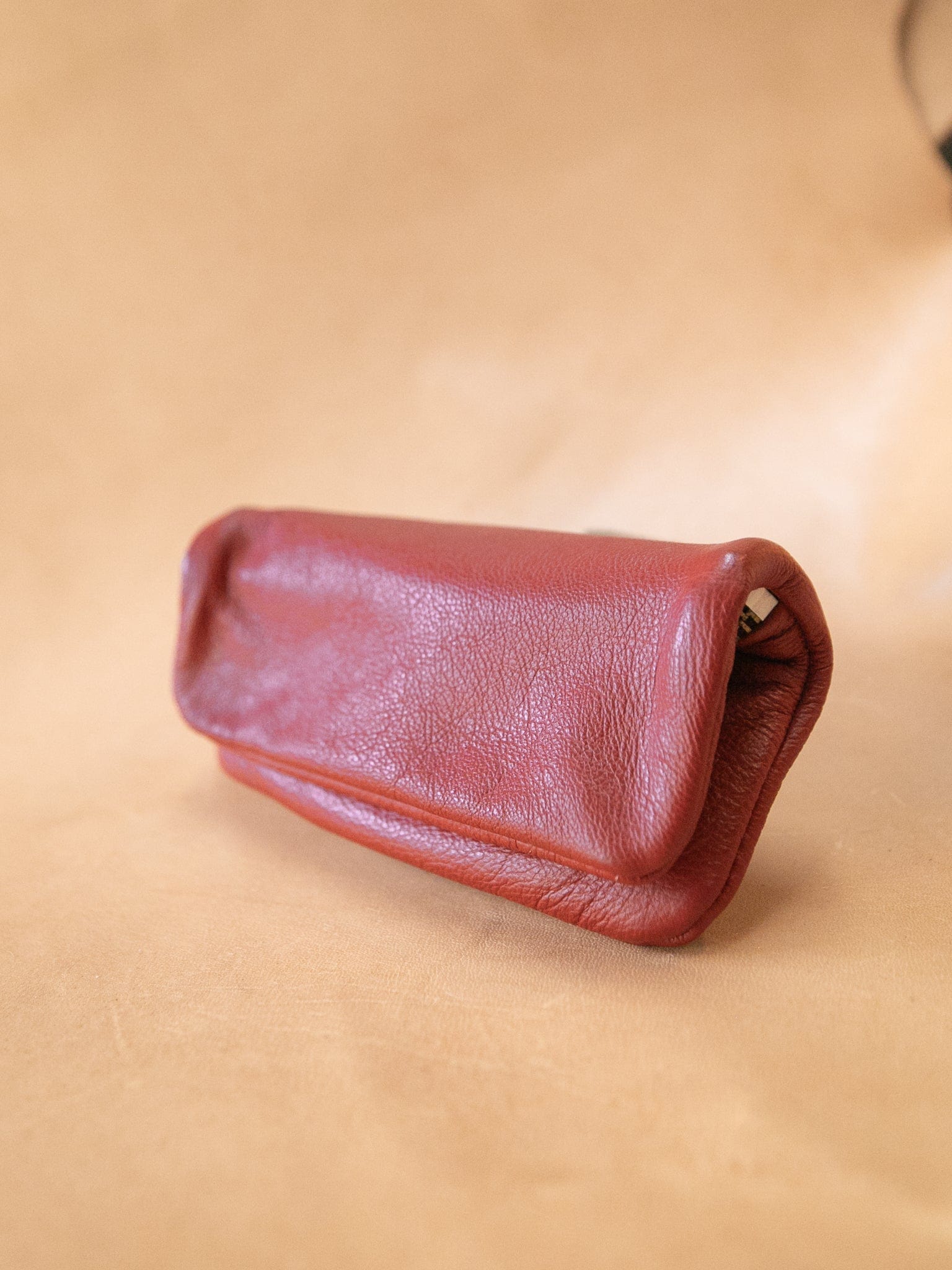 The Real McCaul Tobacco Pouches Tobacco Pouch - Cowhide Australian Made Australian Owned Leather Tobacco Pouch Australian Made Kangaroo & Cowhide Leather