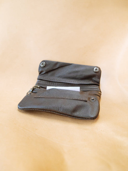 The Real McCaul Tobacco Pouches Tobacco Pouch - Kangaroo Australian Made Australian Owned Leather Tobacco Pouch Australian Made Kangaroo & Cowhide Leather