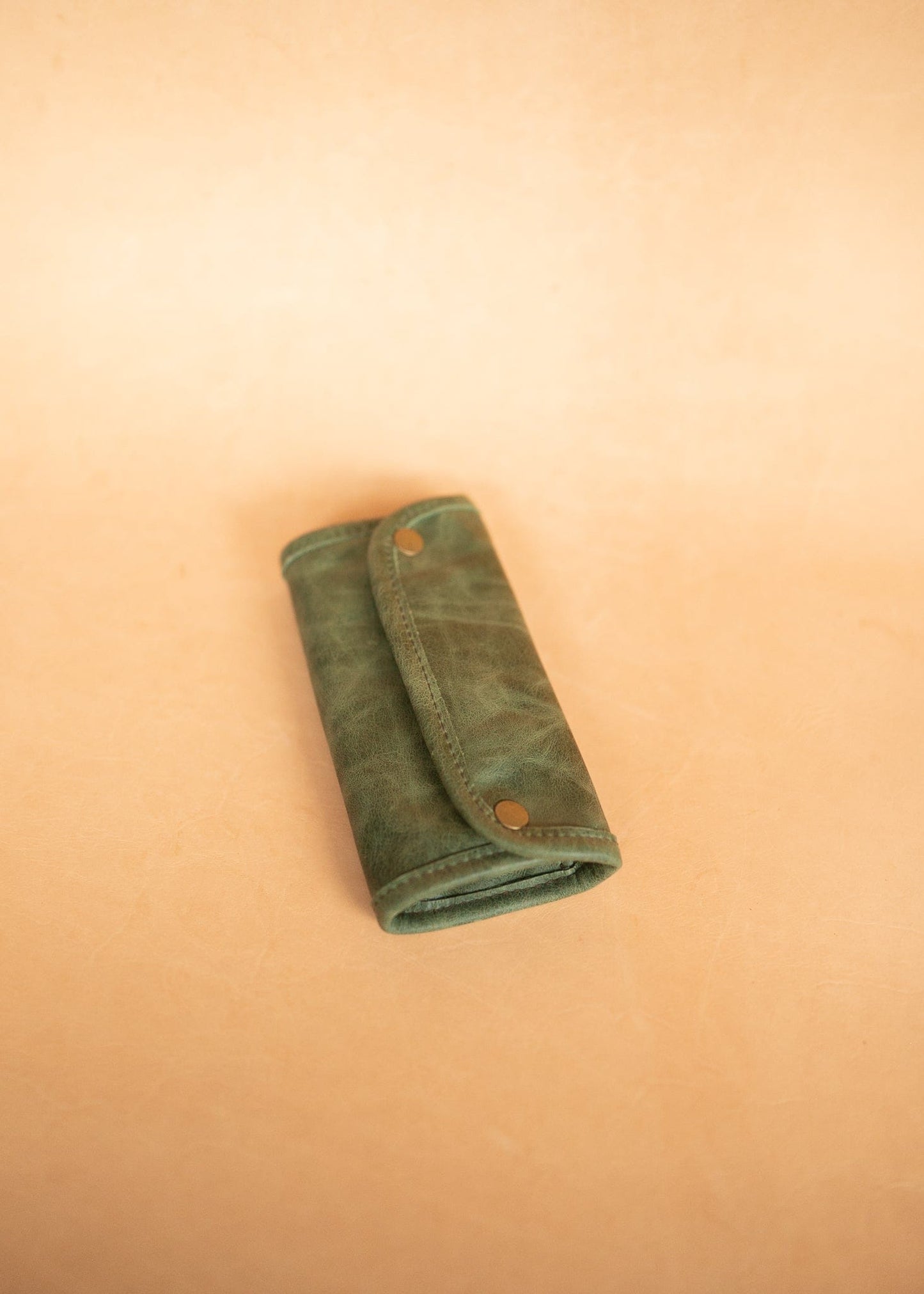 The Real McCaul Tobacco Pouches Tri Fold Tobacco Pouch - Cowhide Australian Made Australian Owned Leather Tobacco Pouch Australian Made Kangaroo & Cowhide Leather