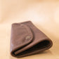 The Real McCaul Tobacco Pouches Tri Fold Tobacco Pouch - Kangaroo Australian Made Australian Owned Leather Tobacco Pouch Australian Made Kangaroo & Cowhide Leather