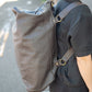 The Real McCaul Travel Bag Duffel Carry All Bag - Cowhide - Dark Brown Australian Made Australian Owned Large Overnight Travel Duffel Bag Leather Made in Australia