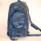 The Real McCaul Travel Bag Duffel Carry All Bag - Kangaroo - Blue Australian Made Australian Owned Large Overnight Travel Duffel Bag Kangaroo Leather Made in Australia
