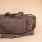 The Real McCaul Travel Bag Square Overnight Traveller Bag - Kangaroo Australian Made Australian Owned Leather Overnight Travel Bag Duffle Made In Australia Handcrafted