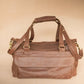 The Real McCaul Travel Bag Weekender Travel Carry All Bag - Premium Cowhide - Marble Australian Made Australian Owned Small Overnight Travel Duffel Bag Kangaroo Leather Made in Australia