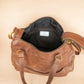 The Real McCaul Travel Bag Weekender Travel Carry All Bag - Premium Cowhide - Marble Australian Made Australian Owned Small Overnight Travel Duffel Bag Kangaroo Leather Made in Australia