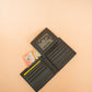 The Real McCaul Wallets All-Card Bifold Wallet- Cowhide Australian Made Australian Owned Leather Men's Wallet- Australian Made - Kangaroo & Cowhide