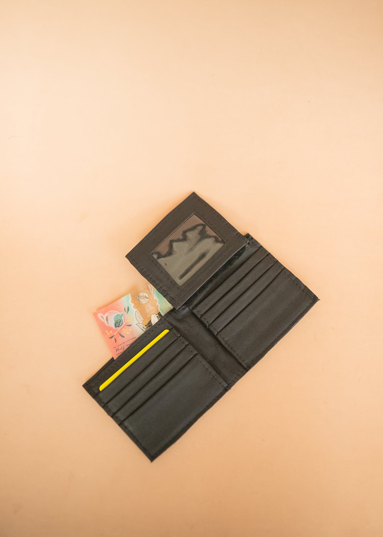 The Real McCaul Wallets All-Card Bifold Wallet- Cowhide Australian Made Australian Owned Leather Men's Wallet- Australian Made - Kangaroo & Cowhide