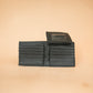 The Real McCaul Wallets All-Card Bifold Wallet- Cowhide Australian Made Australian Owned Leather Men's Wallet- Australian Made - Kangaroo & Cowhide
