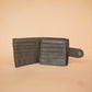 The Real McCaul Wallets All-Card Bifold Wallet- Cowhide Australian Made Australian Owned Leather Men's Wallet- Australian Made - Kangaroo & Cowhide