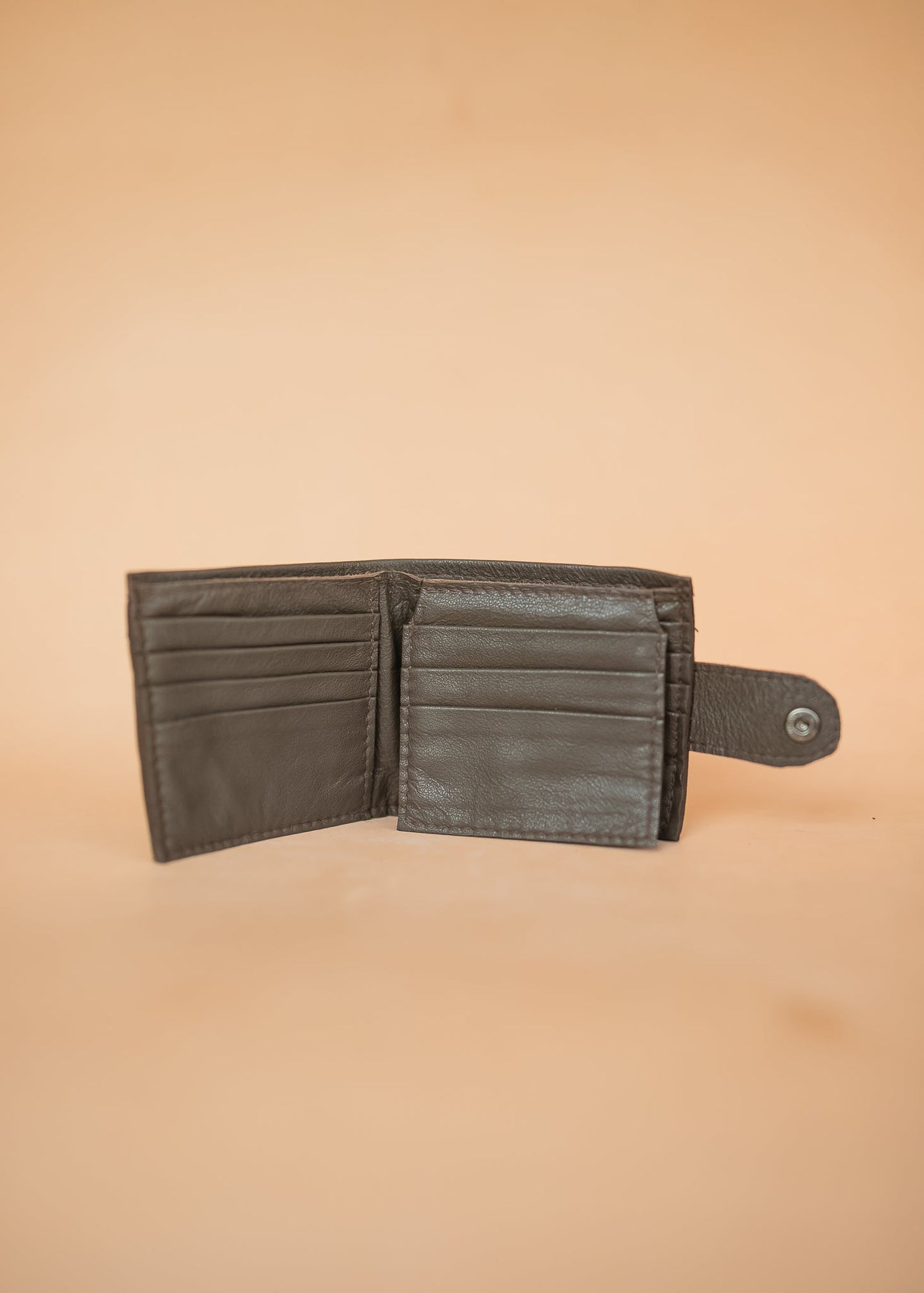 The Real McCaul Wallets All-Card Bifold Wallet- Cowhide Australian Made Australian Owned Leather Men's Wallet- Australian Made - Kangaroo & Cowhide