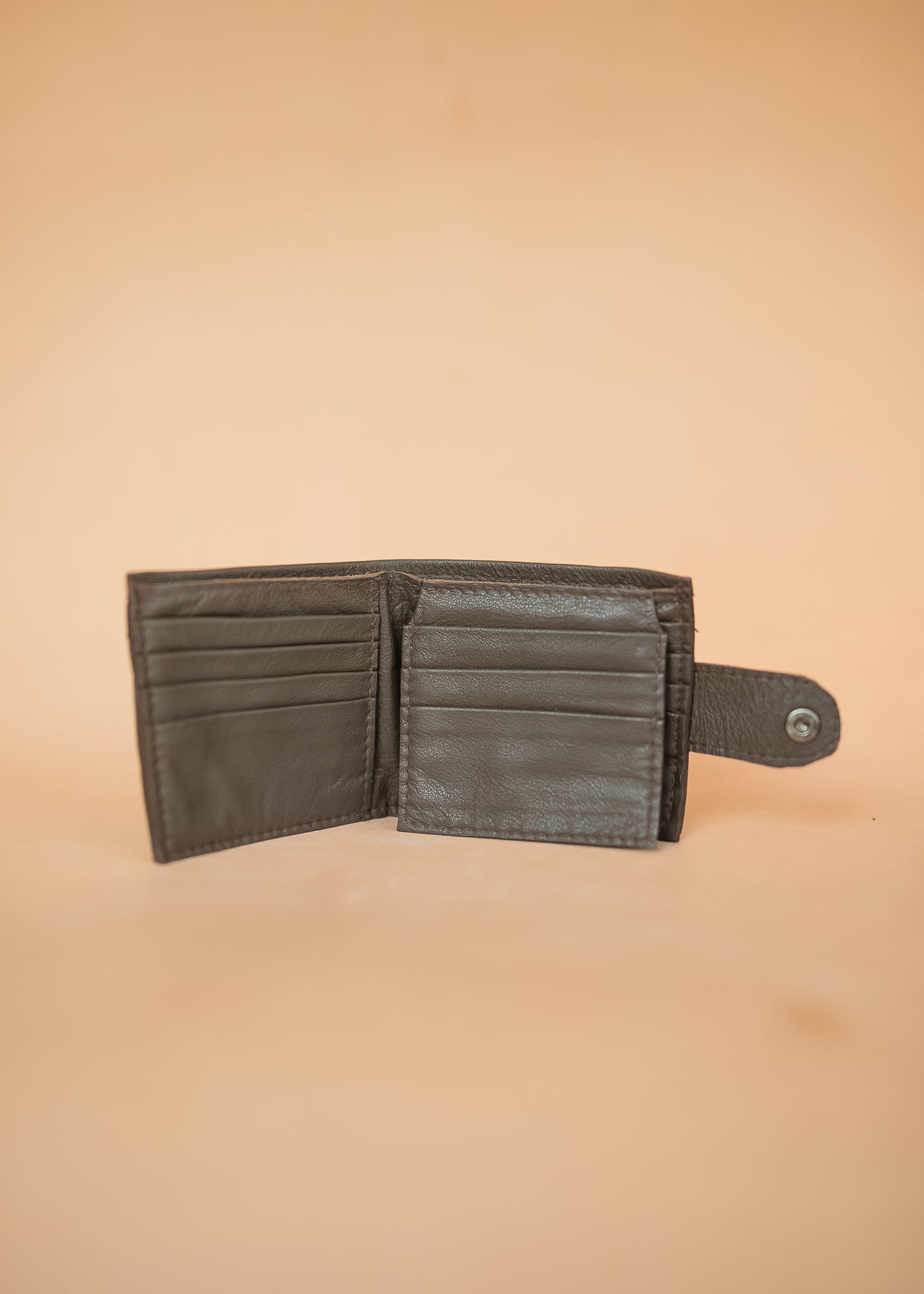 The Real McCaul Wallets All-Card Bifold Wallet- Cowhide Australian Made Australian Owned Leather Men's Wallet- Australian Made - Kangaroo & Cowhide