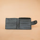 The Real McCaul Wallets All-Card Bifold Wallet- Cowhide Australian Made Australian Owned Leather Men's Wallet- Australian Made - Kangaroo & Cowhide