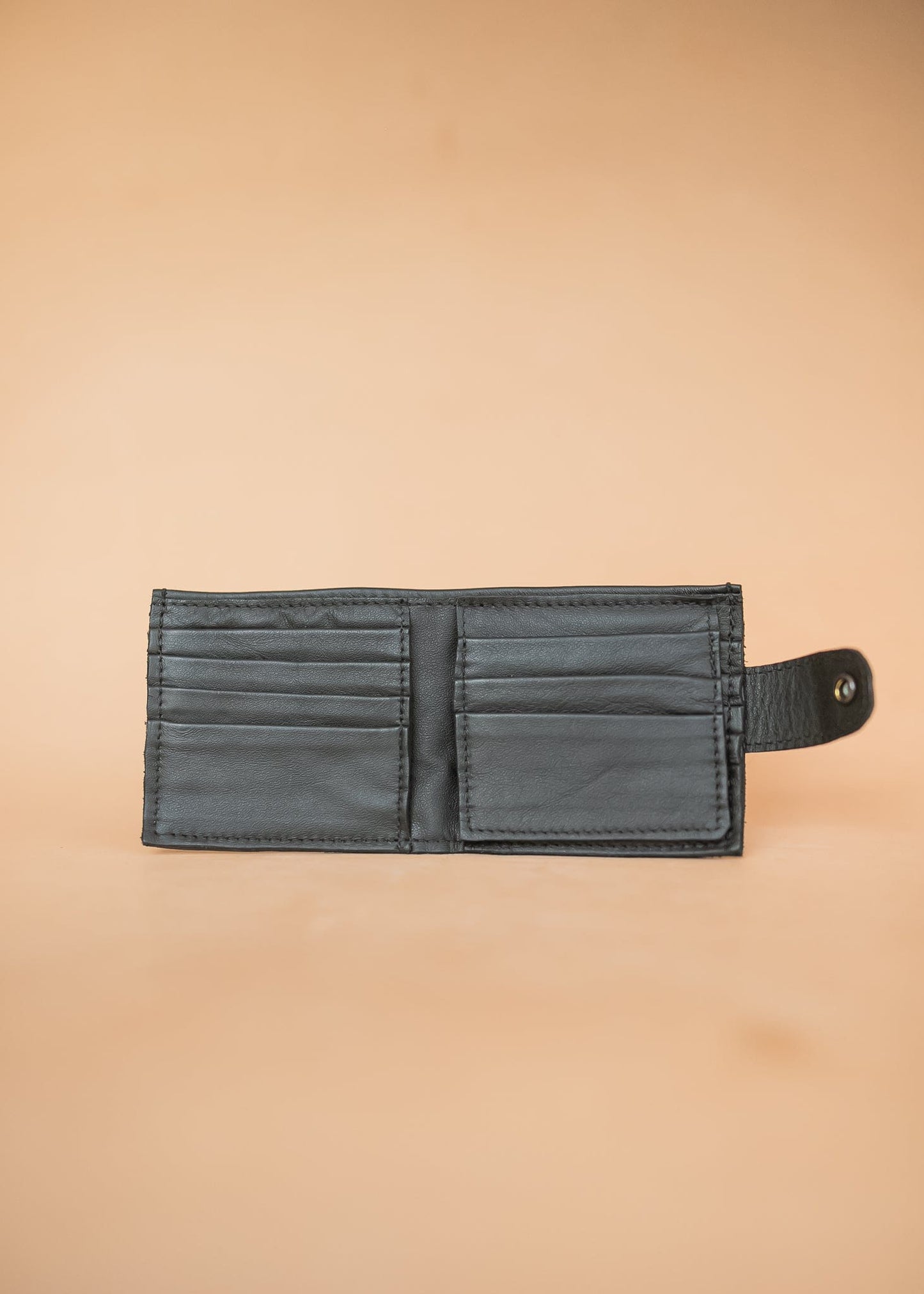 The Real McCaul Wallets All-Card Bifold Wallet- Cowhide Australian Made Australian Owned Leather Men's Wallet- Australian Made - Kangaroo & Cowhide
